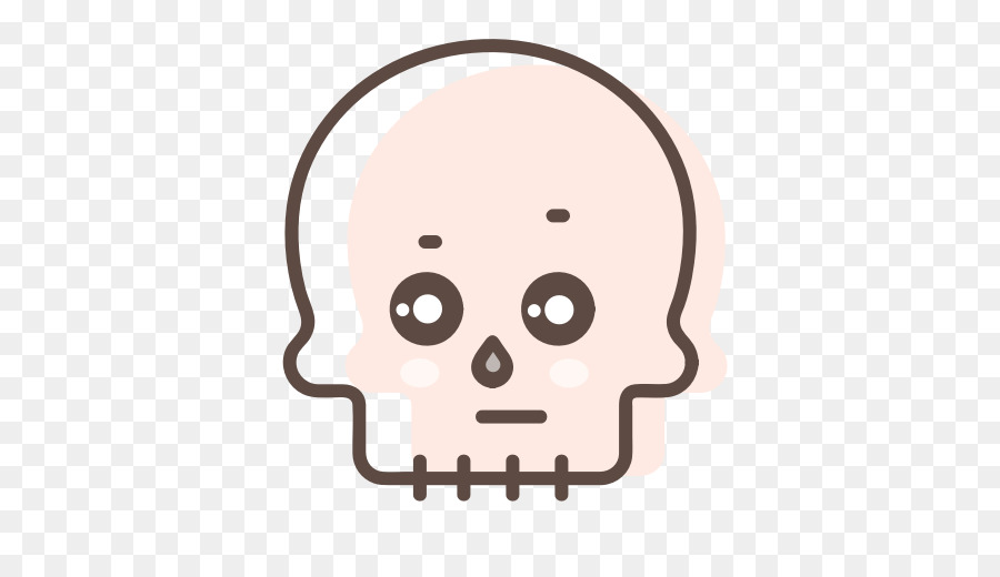 Naso, testa Umana Smile - creative cranio immagine del cranio