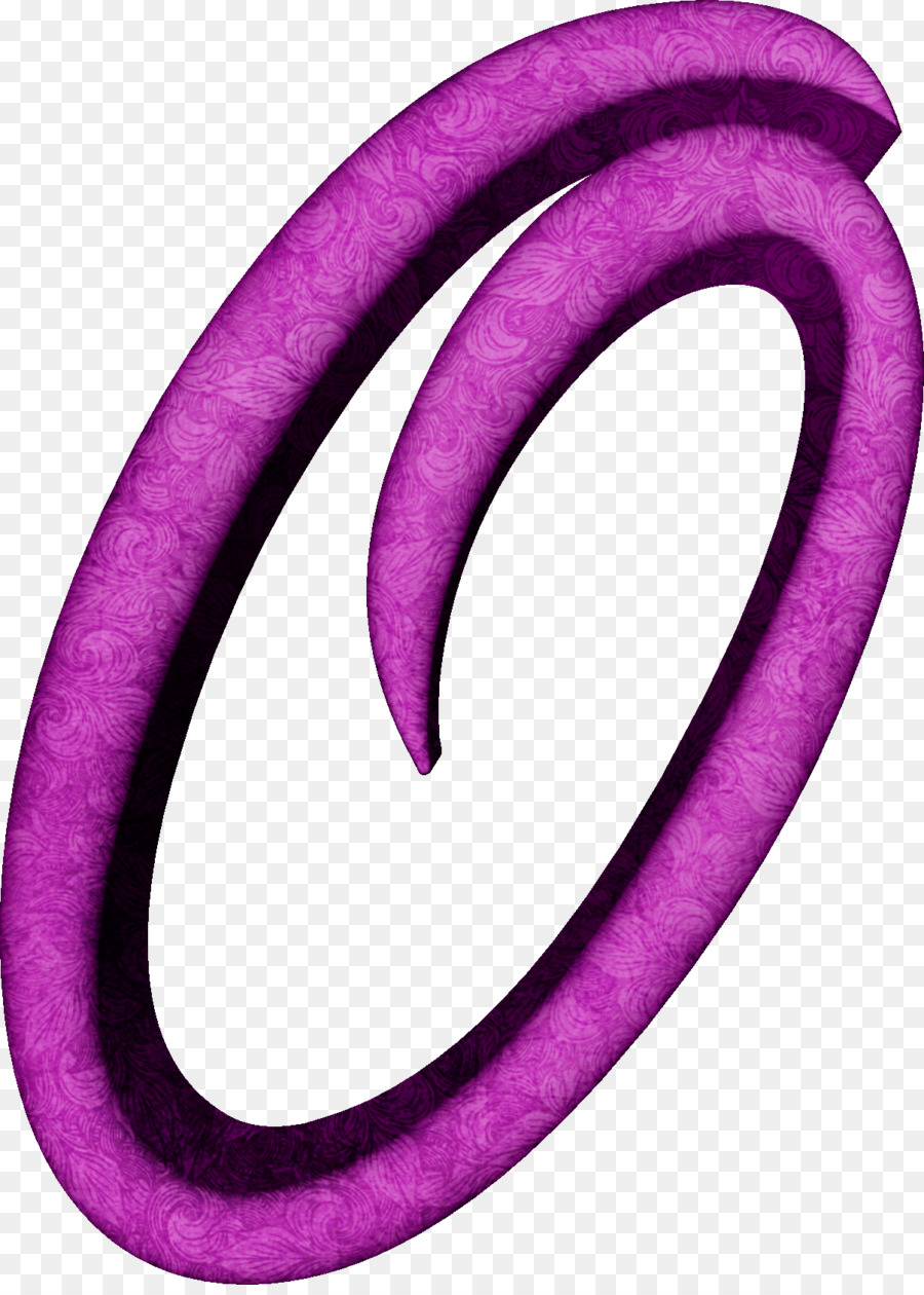 Alfabeto Lettera Di Carta Viola - viola