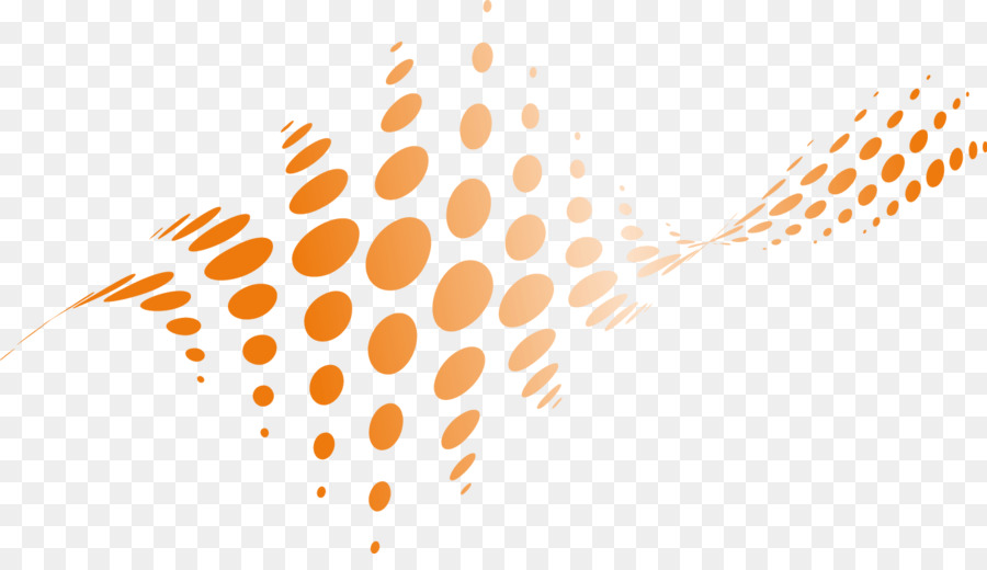 Moderator Computer Muster - Vorlage orange