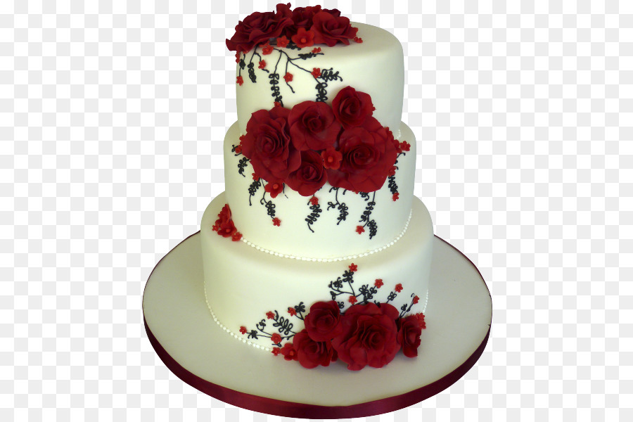 Torta Torta Torta di decorazione di Rose - Torta di nozze