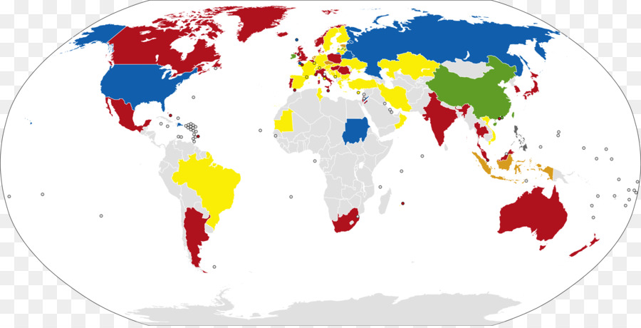 Mappa del mondo, Stati Uniti, Paese - mappa del mondo