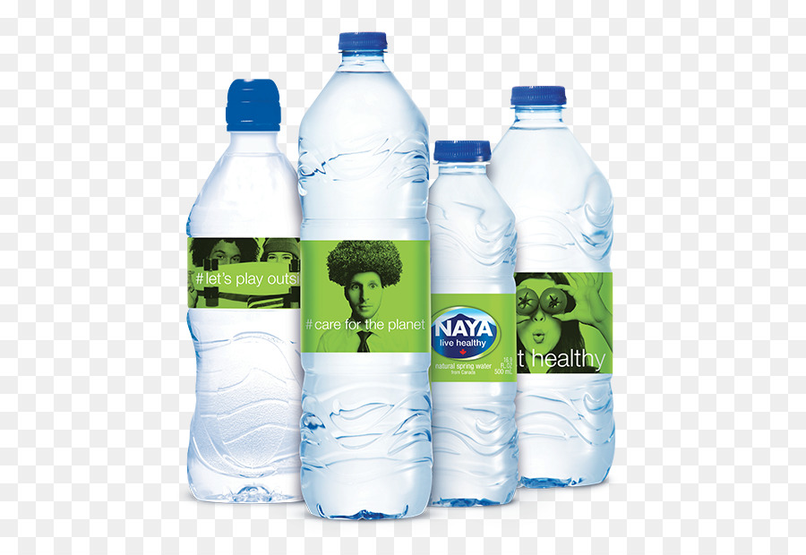 Wasser-Flaschen Mineralwasser Wasser mit Kohlensäure Wasser Naya - Wasser