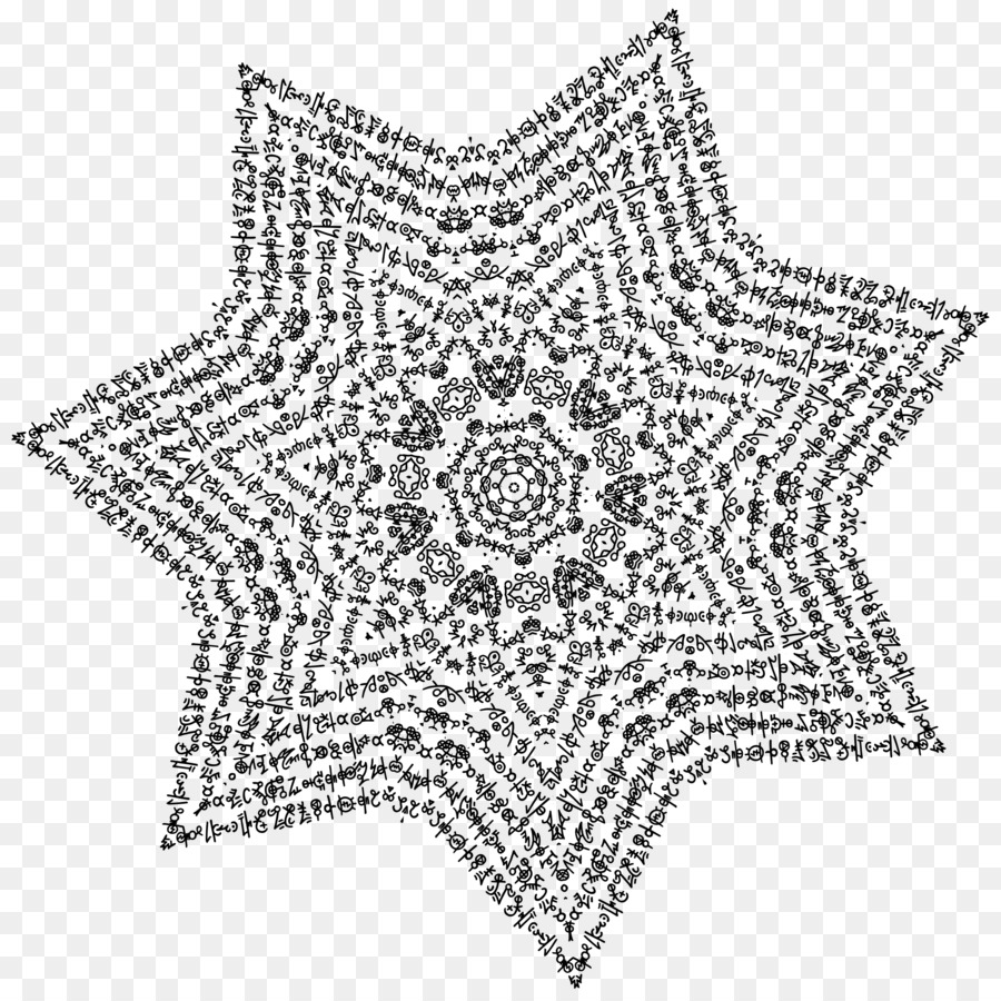 Line-art Schreiben-Sterne-Malerei - drei dimensionale fünf Stern