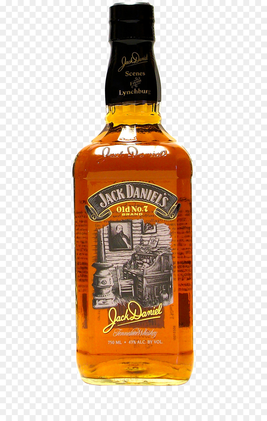Tennessee whiskey Scotch whisky Likör von Jack Daniel ' s Distillery - Flasche