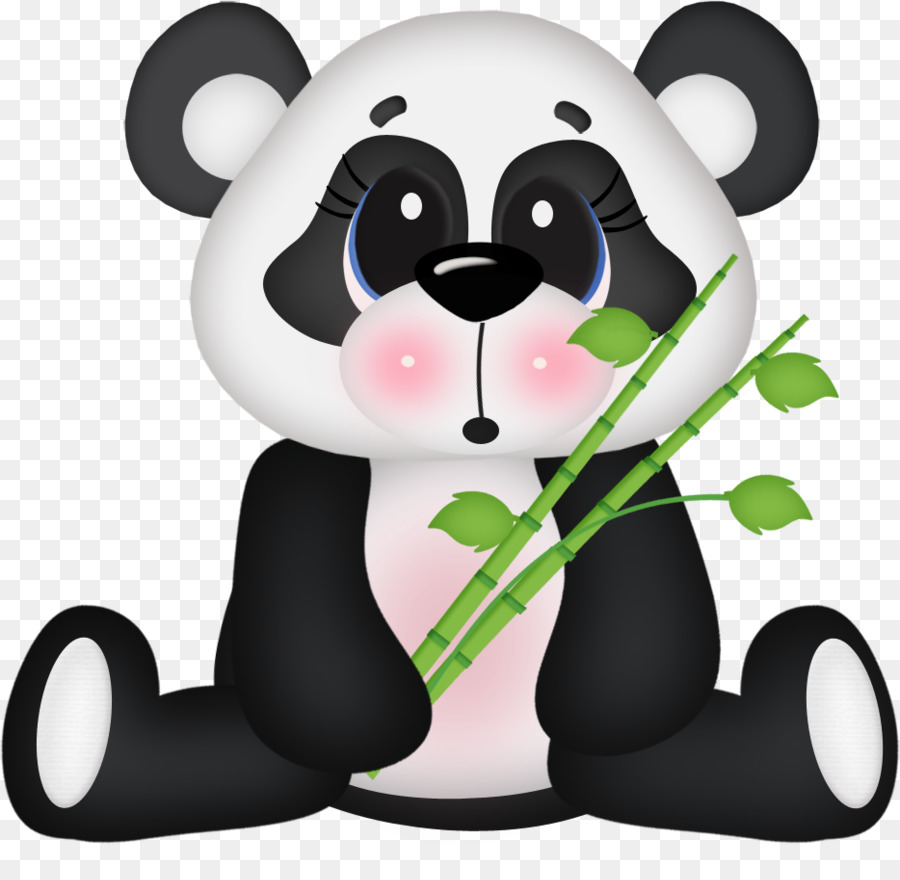 Orso panda Gigante Compleanno Convite Clip art - Orso