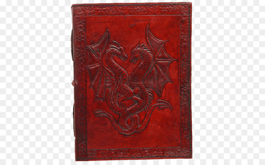Rechteck-Dragon-Tagebuch Magie Computer-Netzwerk - Leder Wand