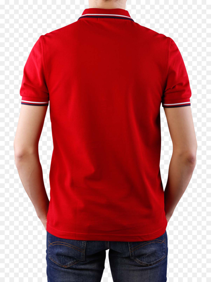 Polo shirt T shirt Tennis polo Maroon Hals - Poloshirt