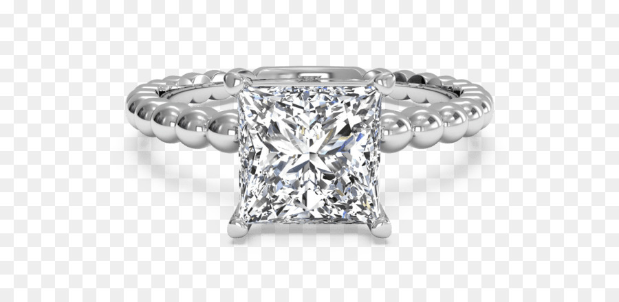 Anello di fidanzamento anello di Nozze di Diamante - perle di diamante