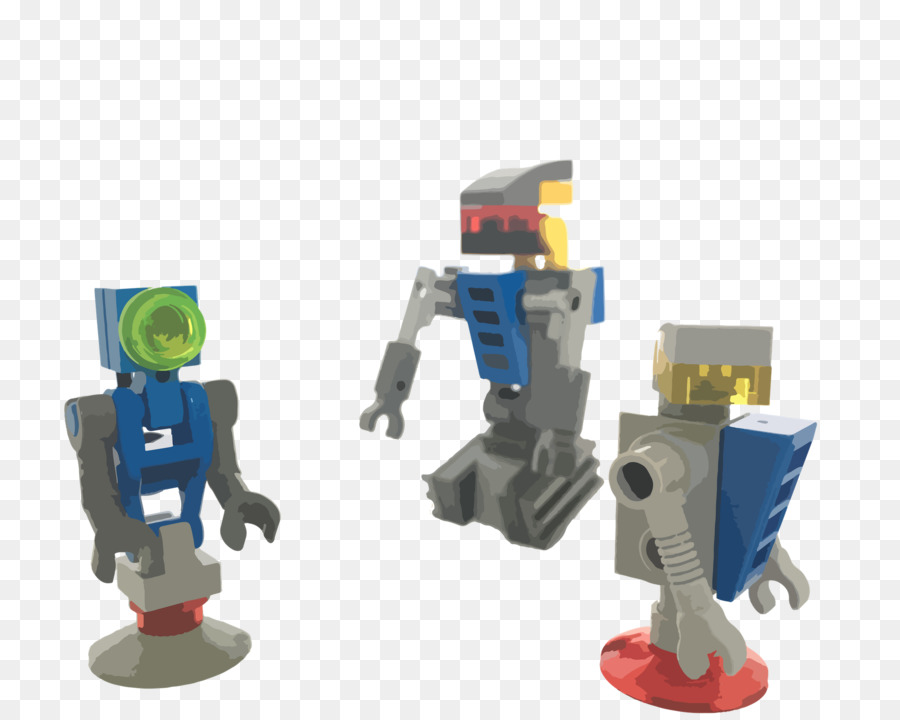 Robot di plastica Figurine - robot
