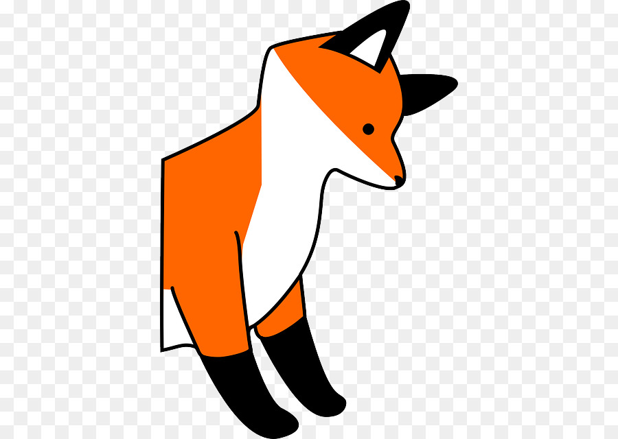 Red fox Arctic fox Silver fox-clipart - Clever