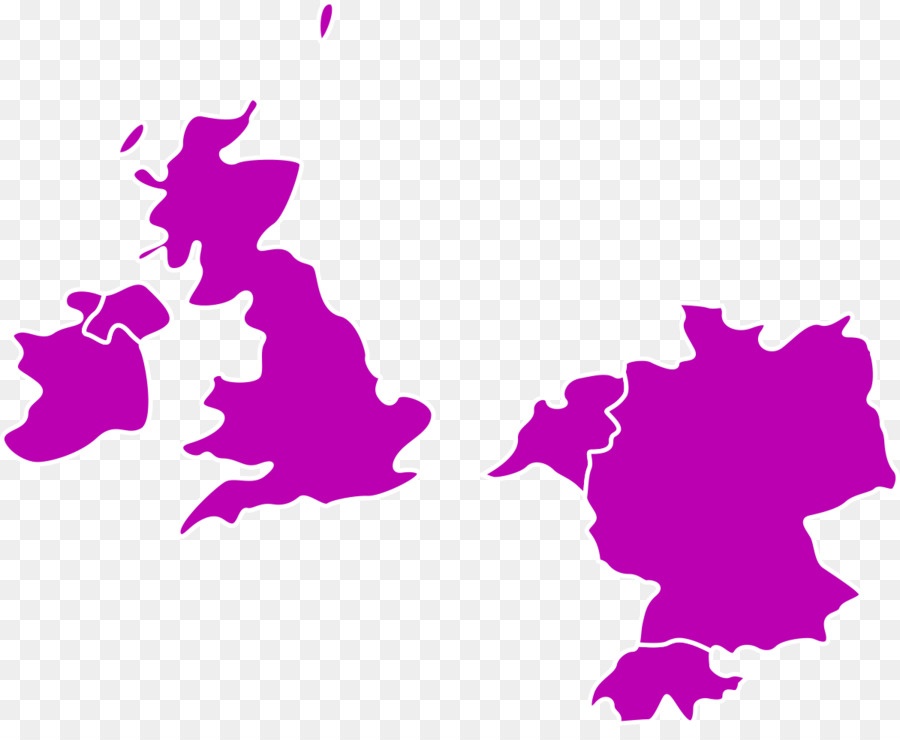 Regno unito Blank map mappa del Mondo Unione Europea - regno unito
