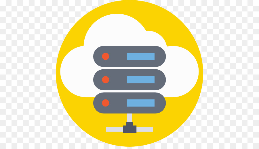 Cloud-computing Cloud-Speicher-Computer-Server-Computer Computer-Netzwerk-Symbole - Cloud Computing