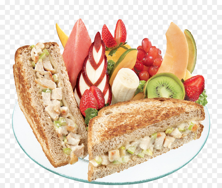 Bánh sandwich Tan sandwich thịt Gà salad Gà sandwich - salad trái cây