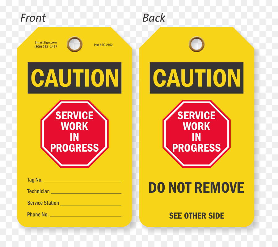 Sicherheitskennzeichen Warnzeichen Kundenservice - Preisschild Label