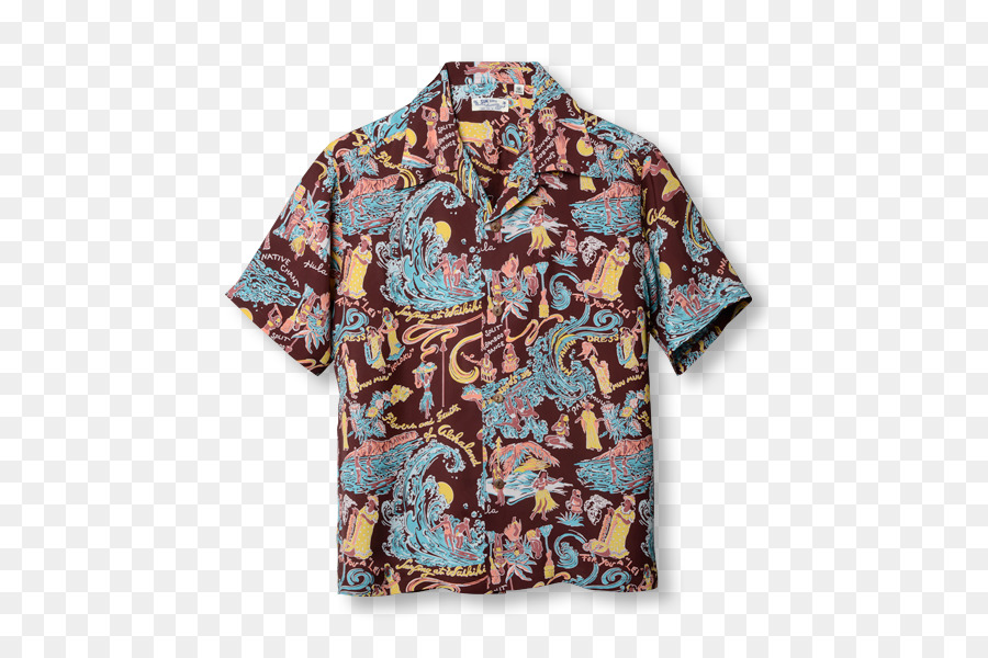 Langarm-T-shirt Waikiki Aloha shirt - T Shirt