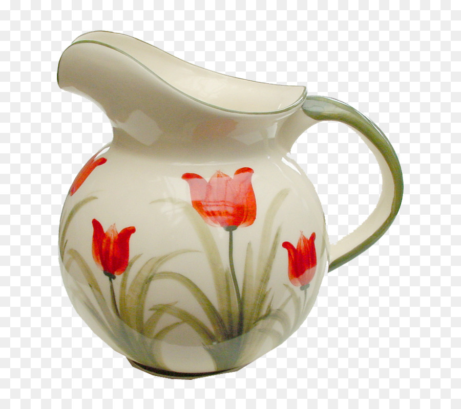 Tulip Brocca Vaso Di Ceramica, Paesi Bassi - Tulipano