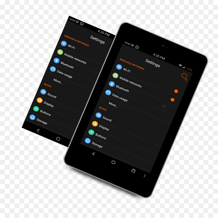 Smartphone für Feature Phones, Tablet Computer, Handheld Geräte - Benutzeroberfläche