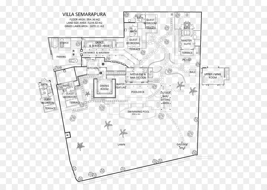 Tanah Lot Semarapura Grundriss Palm Jumeirah Bedugul - Hotel