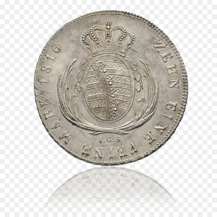 Moneta Medaglia D'Argento Nichel Cerchio - Moneta