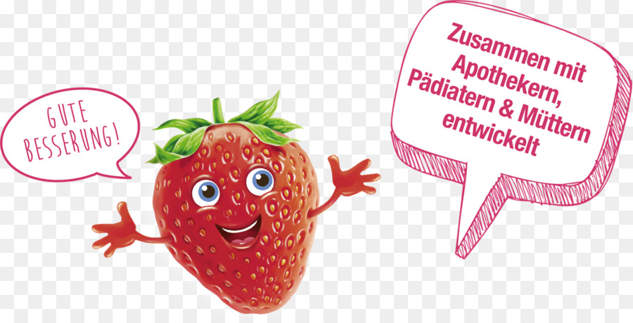 Strawberry Husten-Pastille Hals Essen - Erdbeere
