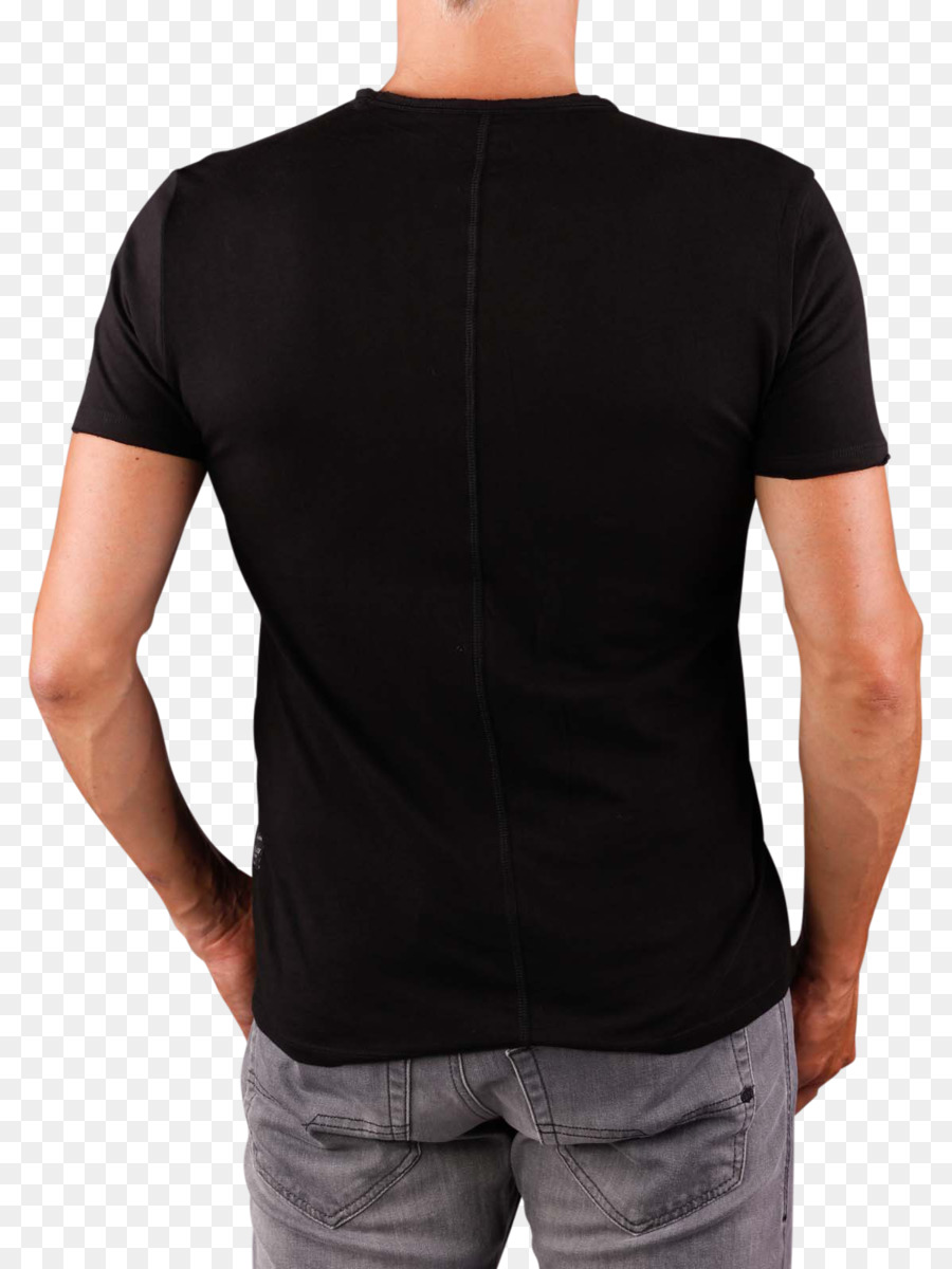 Langarm-T-shirt-Kragen, Kleidung - T Shirt