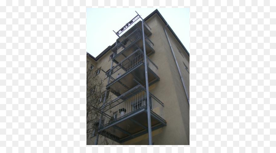 Kommerzielle Gebäude Fassaden Geländer Stahl Bau Kunst - balkon