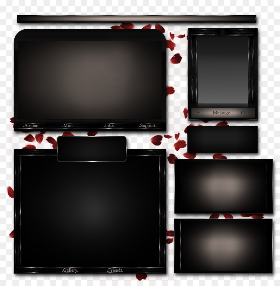 Flat panel display del dispositivo Multimediale Elettronica - Design