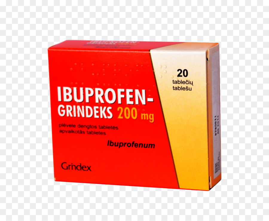 Ibuprofen Arzneimittel Apotheke Grindeks - Tablet