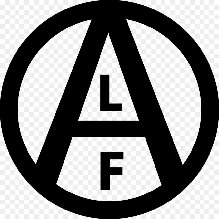 Animal Liberation Front, i diritti degli Animali Anarchismo Simbolo di Crudeltà verso gli animali - simbolo