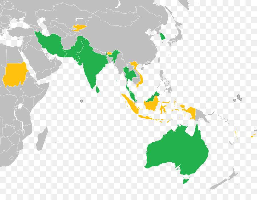 India South Korea-Sri Lanka-China-Nord-Korea - Indien