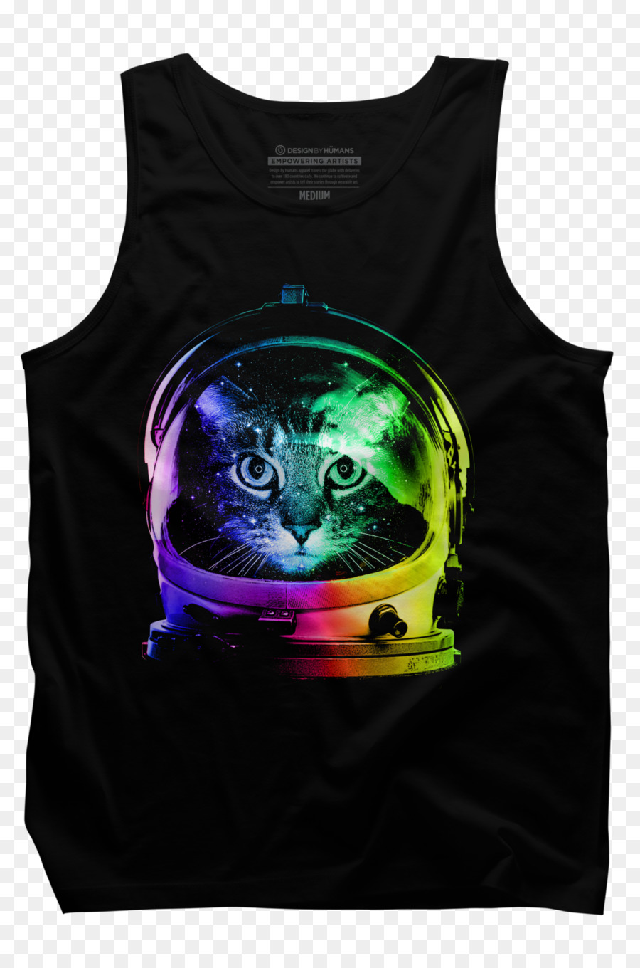 T-shirt Mèo Phi hành bên Ngoài không gian - Áo thun