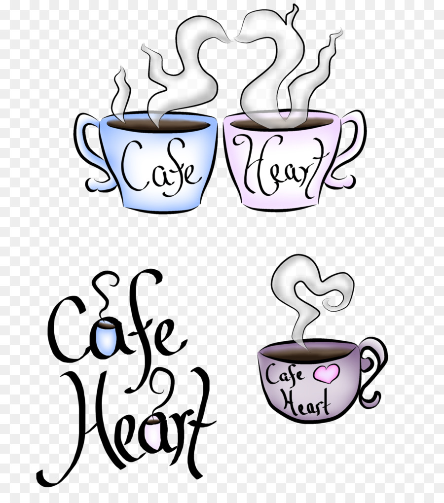 Coffee cup Linie Kunst Cartoon Clip art - Design
