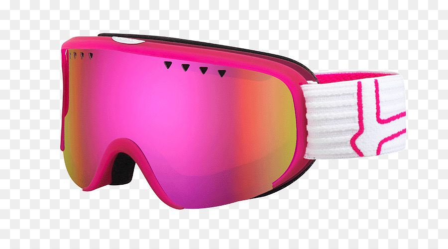 Skibrille Goggles Skiing Rose Pink - Skifahren