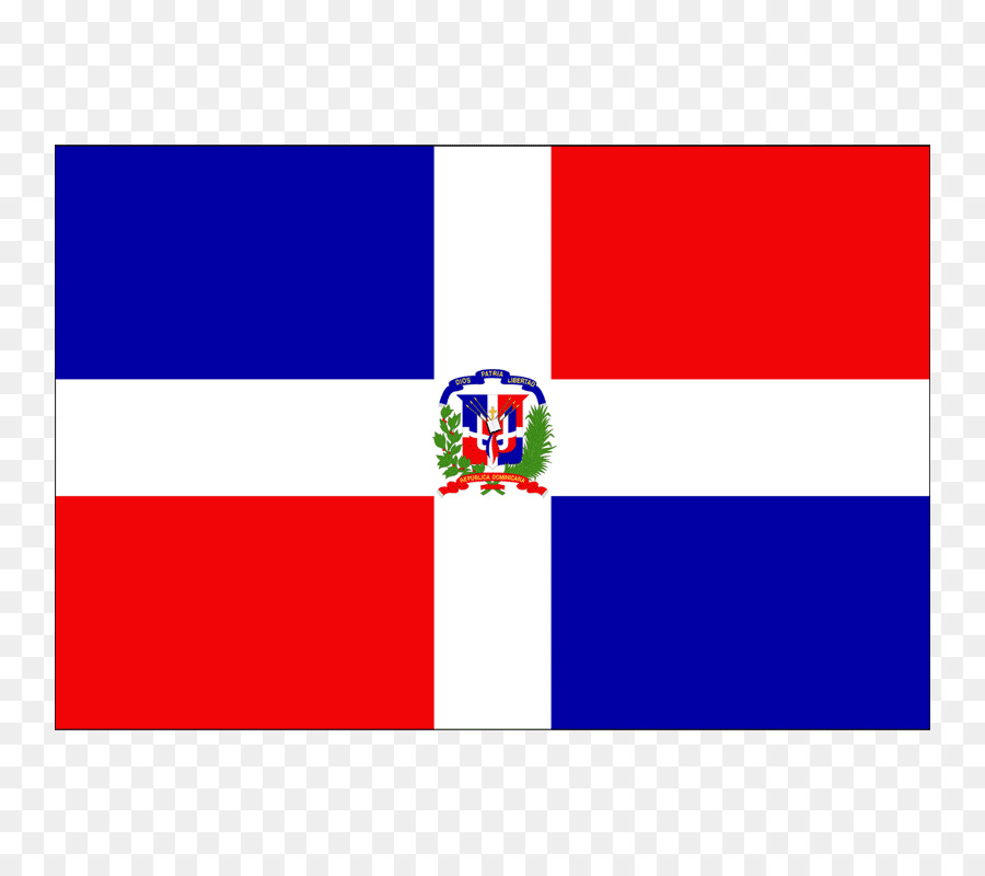 Flagge der Dominikanische Republik Flagge, Dominikanische Spanisch - Flagge