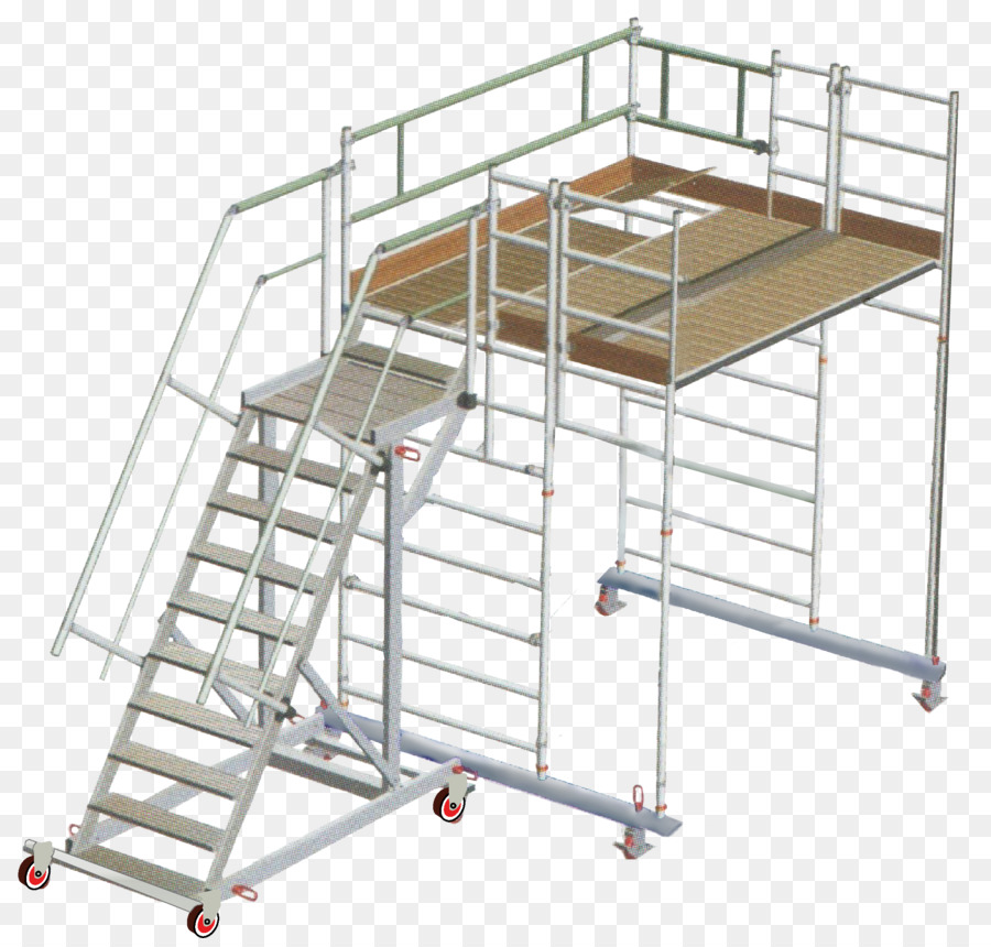Baugerüst-Treppen Stahl-Architektur-engineering - Treppen