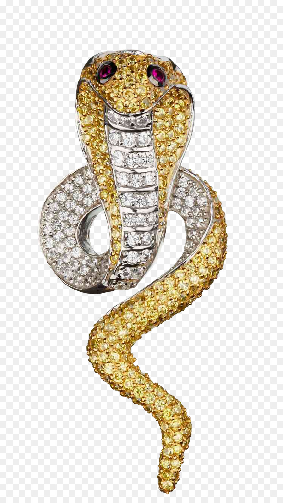 Gold Cobra Klapperschlange - Schlange