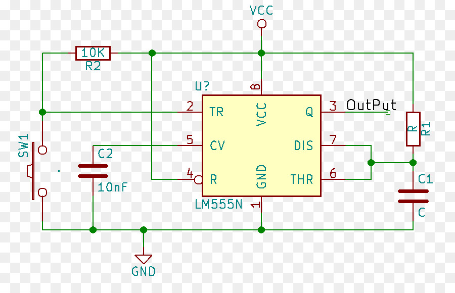 555 timer IC Circuiti Integrati & Chips multivibratore Astabile Monoestable Elettronica - Stabile