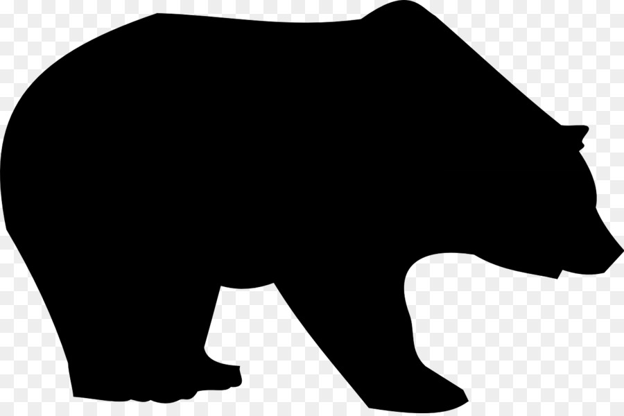 Da đen, gấu, Con gấu Clip nghệ thuật - Gấu