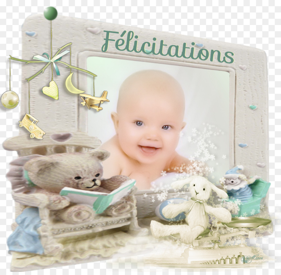 Kleinkind Figur Bilderrahmen Baby - Glückwunsch