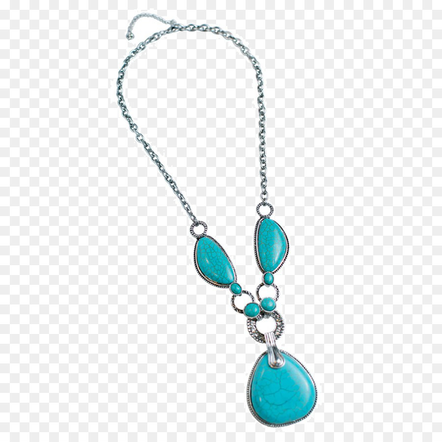Türkis-Halskette Charms & Anhänger-Perlen-Körper-Schmuck - Schmuck Kleidung