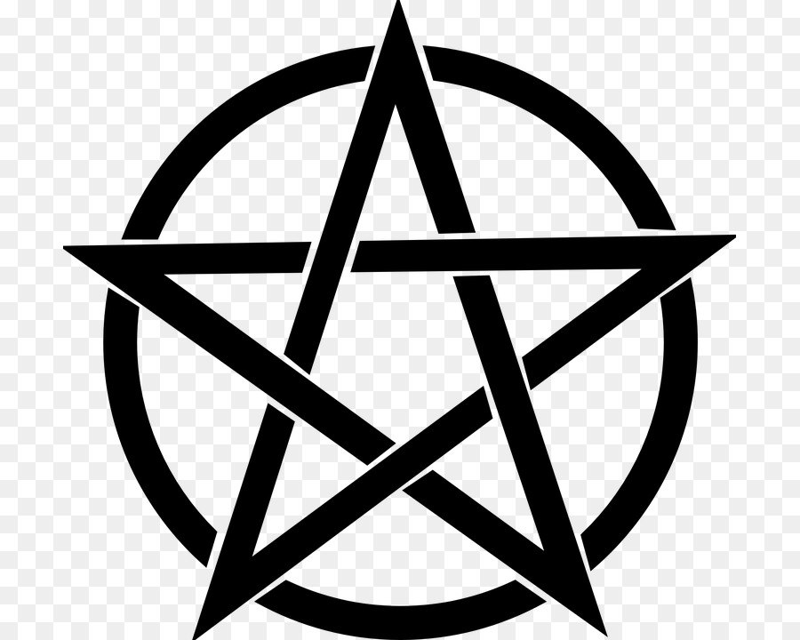 Pentakel Pentagramm Wicca Clip art - wiccanhd