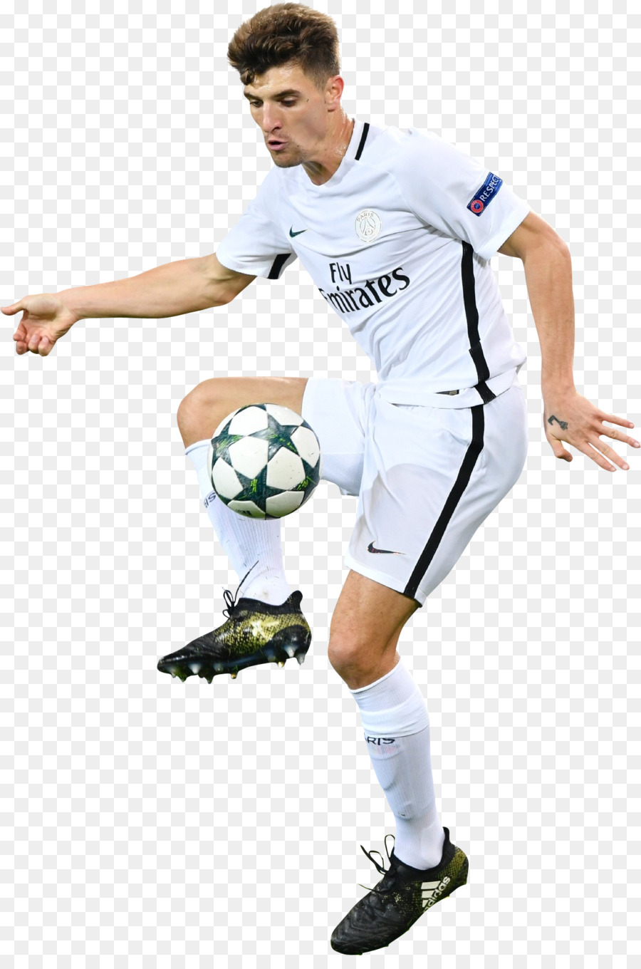 Thomas Müller, Paris Saint-Germain F. C.-Soccer player-Jersey-Team-sport - Thomas