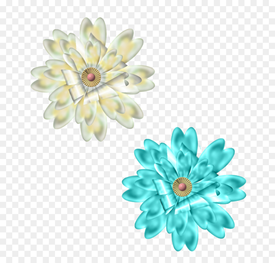 Blume Türkis Farbe - Blume