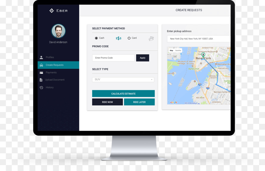 Computer Programm Taxi E hagelt Uber Android - Taxi