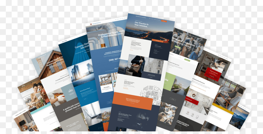 Brochure di servizio di web hosting Web design - Design