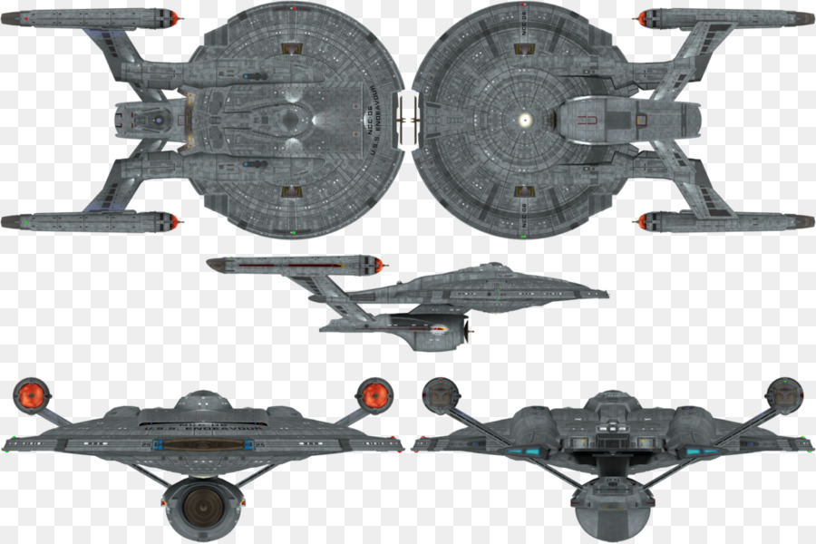 USS Endeavour Star Trek Jonathan Archer Kunst der Columbia Klasse U Boot - USS Enterprise
