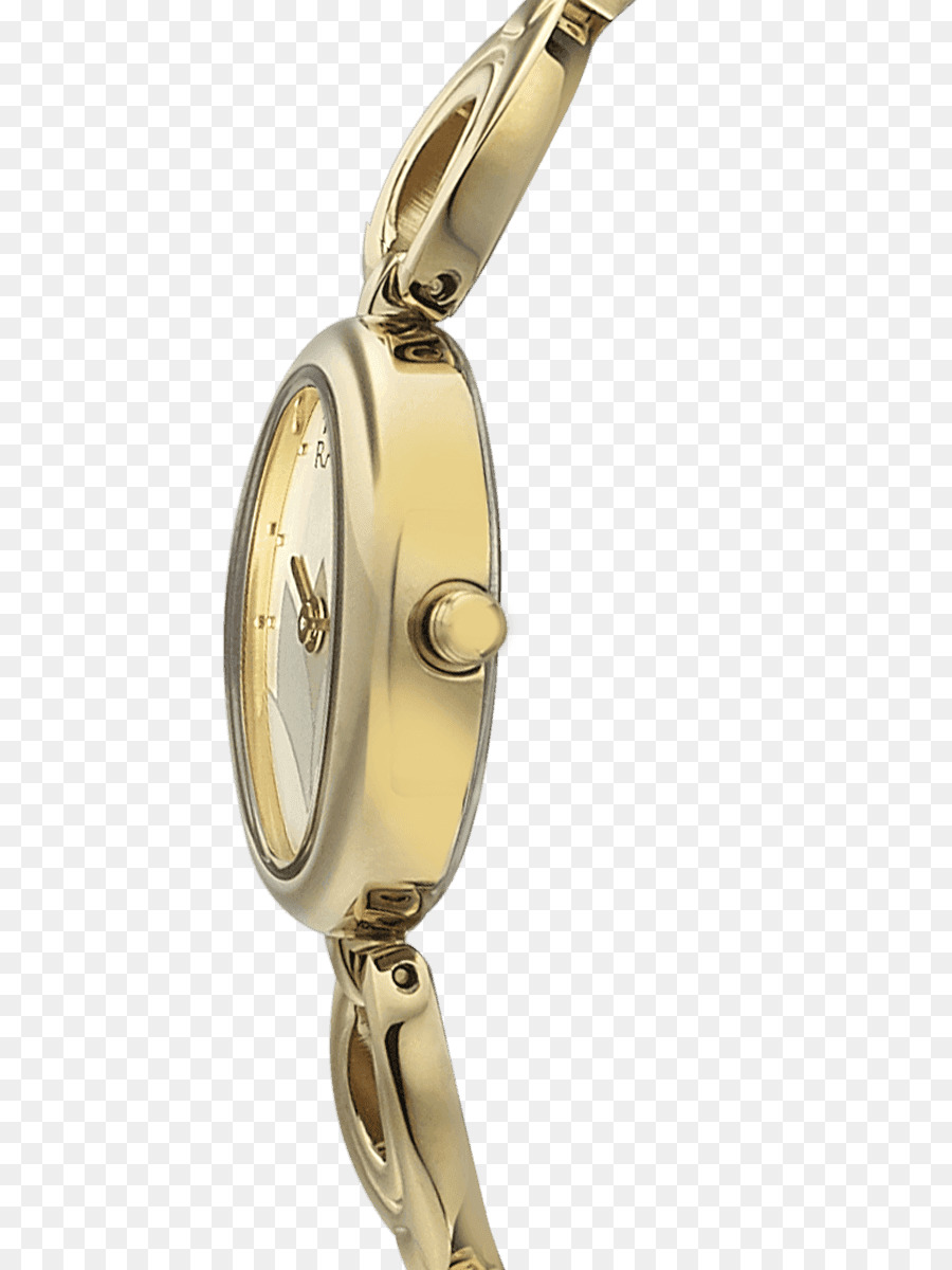 Titan Unternehmen Metall-Medaillon-Silber-Uhr - Damen Uhr
