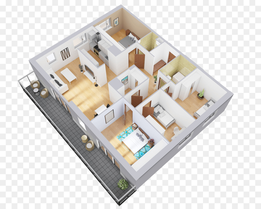 Station Kasimir Verkaufsbüro Wohnungen POLNORD SA House Real Estate Apartment Floor plan - Haus