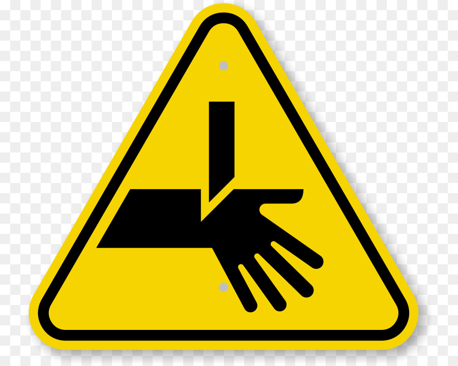 Biểu tượng nguy hiểm dấu hiệu cảnh Báo Nguy cơ An toàn - con dao đầu ngón tay