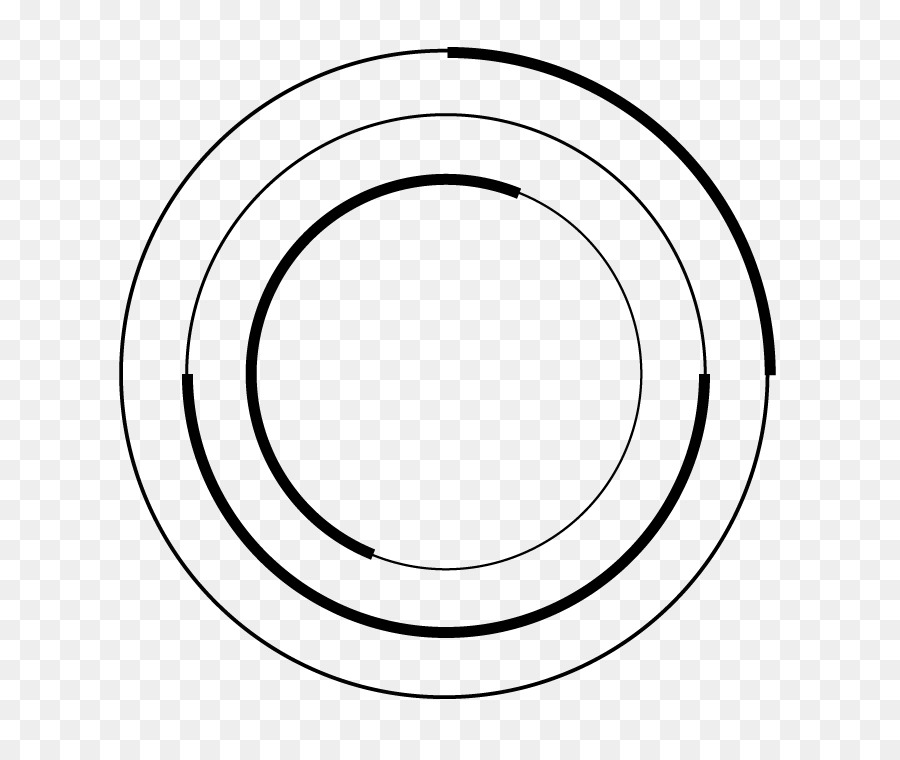 Kreis Weiß spitzenwinkel Linie Kunst - Kreis